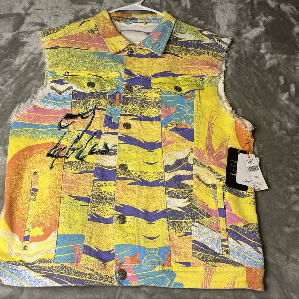 Vibrant Yellow Sleeveless Shirt